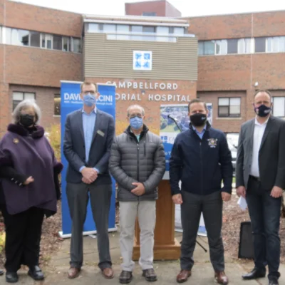 MPP Piccini announces $714,900 for infrastructure upgrades at Campbellford Memorial Hospital
