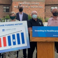 MPP Piccini Announces Additional Investments to Campbellford Memorial Hospital